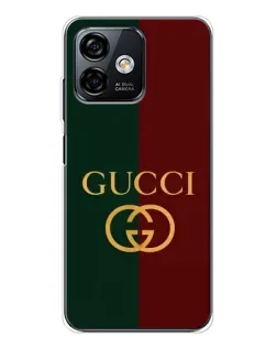 Чохол для Ulefone Note 16 Pro з картинкою «Gucci — темно-зелений градієнт»