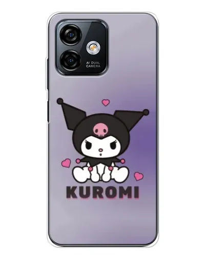 Чехол для Ulefone Note 16 Pro с картинкой «Kuromi — фиолетовый арт» Чехол для Ulefone Note 16 Pro с картинкой «Kuromi — фиолетовый арт»