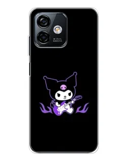 Чехол для Ulefone Note 16 Pro с картинкой «Электрическая Kuromi»