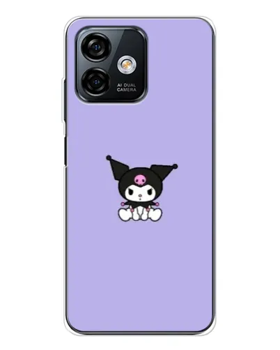 Чехол для Ulefone Note 16 Pro с картинкой «Kuromi — фиолетовый минимализм» Чехол для Ulefone Note 16 Pro с картинкой «Kuromi — фиолетовый минимализм»