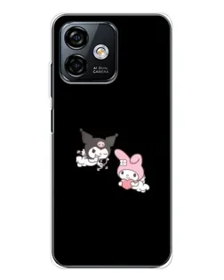 Чехол для Ulefone Note 16 Pro с картинкой «My Melody и Kuromi»