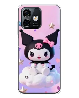 Чехол для Ulefone Note 16 Pro с картинкой «Рок-звезда Kuromi»