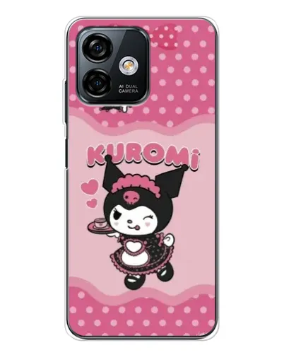 Чехол для Ulefone Note 16 Pro с картинкой «Kuromi в очках» Чехол для Ulefone Note 16 Pro с картинкой «Kuromi в очках»