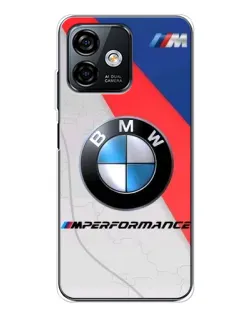 Чехол для Ulefone Note 16 Pro с картинкой «BMW Performance стиль»
