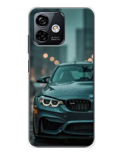 Чехол для Ulefone Note 16 Pro с картинкой «BMW в огнях города»