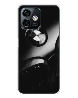 Чехол для Ulefone Note 16 Pro с картинкой «Эмблема BMW — макро»