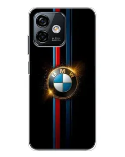 Чехол для Ulefone Note 16 Pro с картинкой «BMW M-Power неон»
