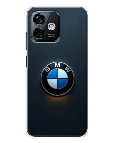 Чехол для Ulefone Note 16 Pro с картинкой «Логотип BMW — минимализм»