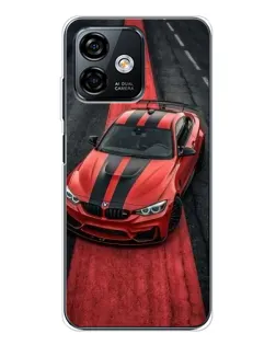 Чехол для Ulefone Note 16 Pro с картинкой «BMW на красной дорожке»