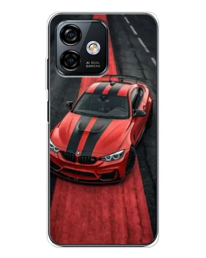 Чехол для Ulefone Note 16 Pro с картинкой «BMW на красной дорожке»