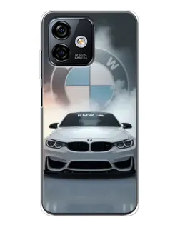 Чехол для Ulefone Note 16 Pro с картинкой «BMW в белом дыму» Чехол для Ulefone Note 16 Pro с картинкой «BMW в белом дыму»