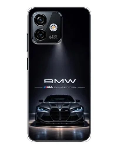Чехол для Ulefone Note 16 Pro с картинкой «BMW сквозь ночной город» Чехол для Ulefone Note 16 Pro с картинкой «BMW сквозь ночной город»