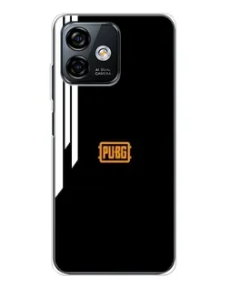 Чехол для Ulefone Note 16 Pro с картинкой «PUBG — вертикальные линии»