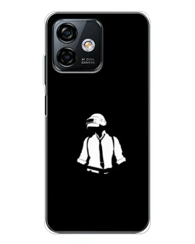 Чехол для Ulefone Note 16 Pro с картинкой «PUBG — белый шлем» Чехол для Ulefone Note 16 Pro с картинкой «PUBG — белый шлем»