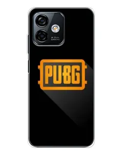 Чехол для Ulefone Note 16 Pro с картинкой «PUBG — рамка лого»