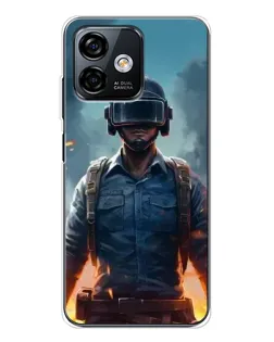 Чехол для Ulefone Note 16 Pro с картинкой «PUBG — реалистичный герой»