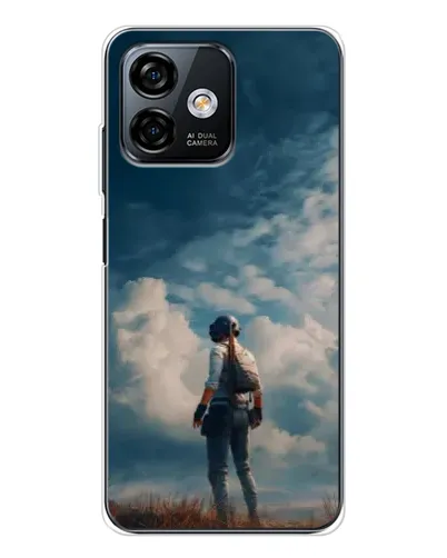 Чехол для Ulefone Note 16 Pro с картинкой «Герой PUBG на скале» Чехол для Ulefone Note 16 Pro с картинкой «Герой PUBG на скале»