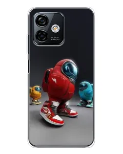 Чохол для Ulefone Note 16 Pro з картинкою «Among Us — 3D стиль» Чохол для Ulefone Note 16 Pro з картинкою «Among Us — 3D стиль»