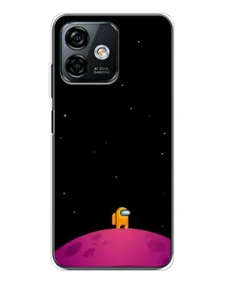 Чохол для Ulefone Note 16 Pro з картинкою «Самотній герой на планеті» Чохол для Ulefone Note 16 Pro з картинкою «Самотній герой на планеті»