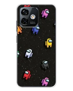 Чохол для Ulefone Note 16 Pro з картинкою «Космічний патерн Among Us» Чохол для Ulefone Note 16 Pro з картинкою «Космічний патерн Among Us»