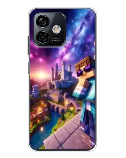 Чохол для Ulefone Note 16 Pro з картинкою «Стів та космос» Чохол для Ulefone Note 16 Pro з картинкою «Стів та космос»