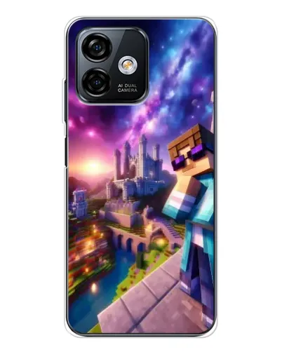 Чохол для Ulefone Note 16 Pro з картинкою «Стів та космос» Чохол для Ulefone Note 16 Pro з картинкою «Стів та космос»