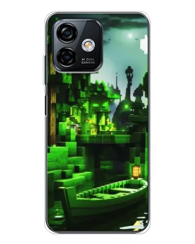 Чохол для Ulefone Note 16 Pro з картинкою «Minecraft лісовий пейзаж» Чохол для Ulefone Note 16 Pro з картинкою «Minecraft лісовий пейзаж»