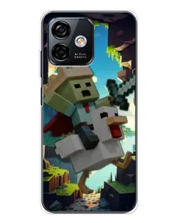 Чохол для Ulefone Note 16 Pro з картинкою «Стів та гусь» Чохол для Ulefone Note 16 Pro з картинкою «Стів та гусь»