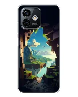 Чохол для Ulefone Note 16 Pro з картинкою «Вид з печери»