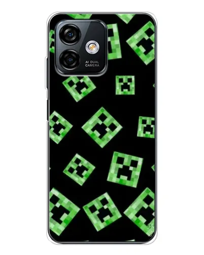 Чохол для Ulefone Note 16 Pro з картинкою «Паттерн з кріперами» Чохол для Ulefone Note 16 Pro з картинкою «Паттерн з кріперами»