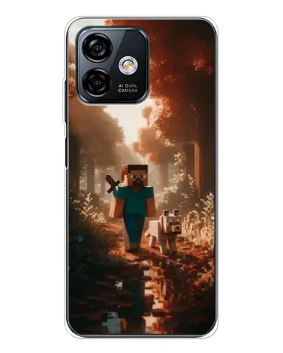 Чохол для Ulefone Note 16 Pro з картинкою «Стів у лісі» Чохол для Ulefone Note 16 Pro з картинкою «Стів у лісі»