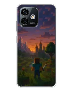 Чохол для Ulefone Note 16 Pro з картинкою «Стів біля вежі»