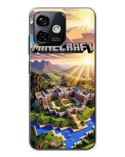 Чохол для Ulefone Note 16 Pro з картинкою «Minecraft панорама» Чохол для Ulefone Note 16 Pro з картинкою «Minecraft панорама»