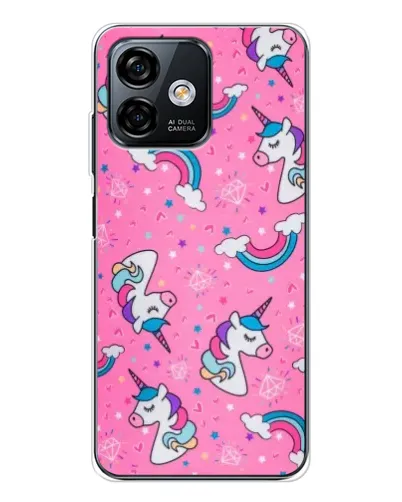 Чохол для Ulefone Note 16 Pro з картинкою «Unicorn паттерн рожевий» Чохол для Ulefone Note 16 Pro з картинкою «Unicorn паттерн рожевий»
