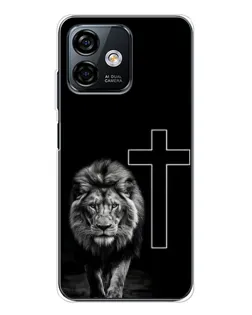Чехол для Ulefone Note 16 Pro с картинкой «Лев и Крест» Чехол для Ulefone Note 16 Pro с картинкой «Лев и Крест»