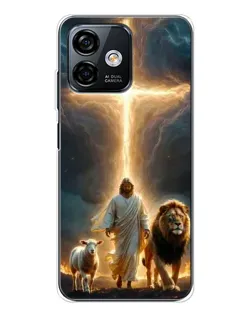 Чехол для Ulefone Note 16 Pro с картинкой «Лев Иуды и Свет» Чехол для Ulefone Note 16 Pro с картинкой «Лев Иуды и Свет»