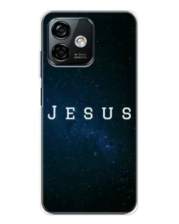 Чехол для Ulefone Note 16 Pro с картинкой «Звездное небо Jesus»