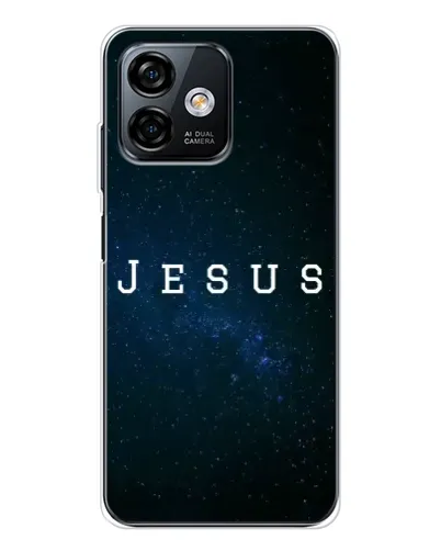 Чехол для Ulefone Note 16 Pro с картинкой «Звездное небо Jesus»