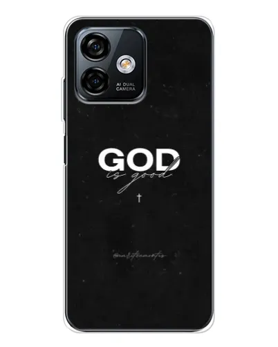 Чехол для Ulefone Note 16 Pro с картинкой «GOD — Бог над всем»