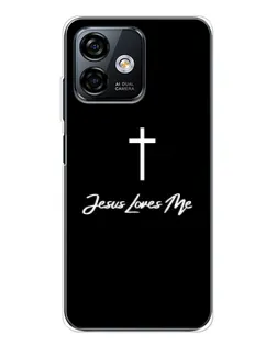 Чехол для Ulefone Note 16 Pro с картинкой «Иисус любит тебя»