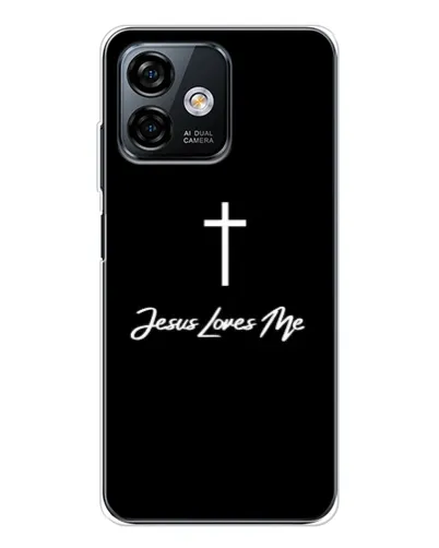 Чехол для Ulefone Note 16 Pro с картинкой «Иисус любит тебя»