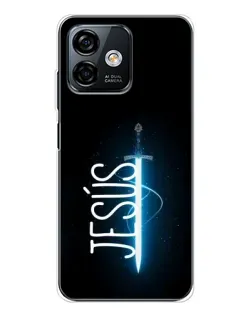 Чехол для Ulefone Note 16 Pro с картинкой «Меч Духа Jesus»
