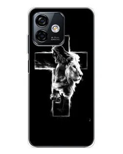 Чохол для Ulefone Note 16 Pro з картинкою «Сяючий хрест Jesus»