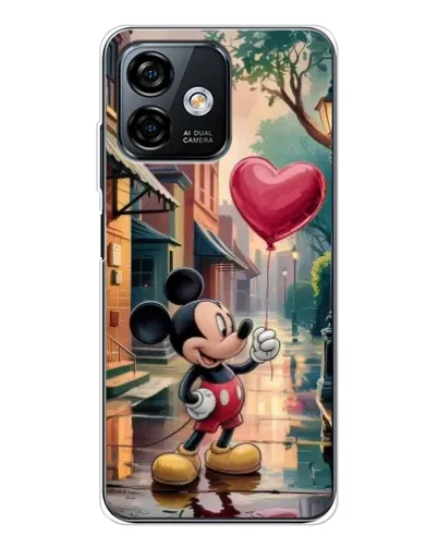 Чохол для Ulefone Note 16 Pro з картинкою «Міккі та кулька-серце» Чохол для Ulefone Note 16 Pro з картинкою «Міккі та кулька-серце»