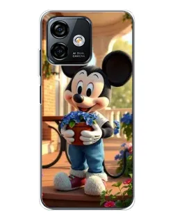 Чохол для Ulefone Note 16 Pro з картинкою «Міккі садівник»