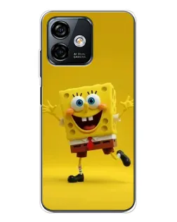 Чохол для Ulefone Note 16 Pro з картинкою «Позитивний Губка Боб»