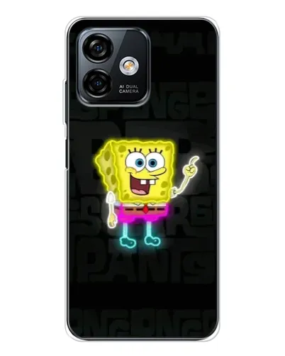 Чохол для Ulefone Note 16 Pro з картинкою «Неоновий Губка Боб» Чохол для Ulefone Note 16 Pro з картинкою «Неоновий Губка Боб»