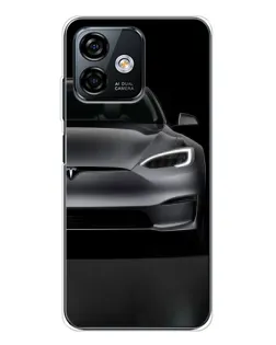 Чехол для Ulefone Note 16 Pro с картинкой «Tesla Model S Look» Чехол для Ulefone Note 16 Pro с картинкой «Tesla Model S Look»