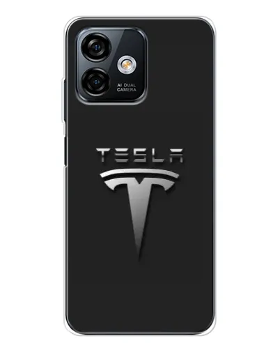Чохол для Ulefone Note 16 Pro з картинкою «Сталевий логотип Tesla» Чохол для Ulefone Note 16 Pro з картинкою «Сталевий логотип Tesla»