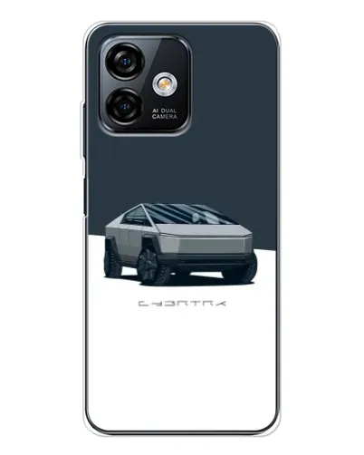 Чохол для Ulefone Note 16 Pro з картинкою «Сріблястий Cybertruck Tesla» Чохол для Ulefone Note 16 Pro з картинкою «Сріблястий Cybertruck Tesla»